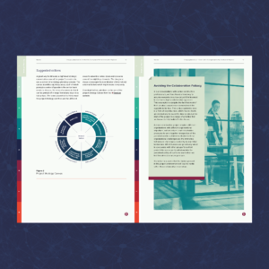 Changing Behaviours in Construction - double page spread